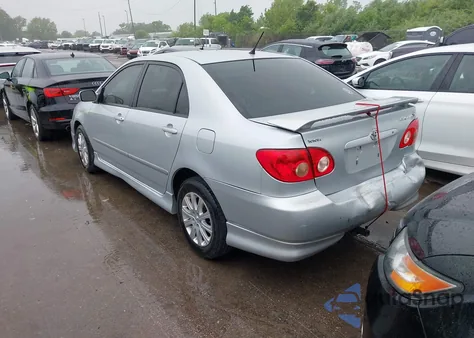 2008 Toyota Corolla S from USA, damaged, VIN 2T1BR32E68C936618